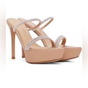 Gianvito Rossi Canne Platform Sandal